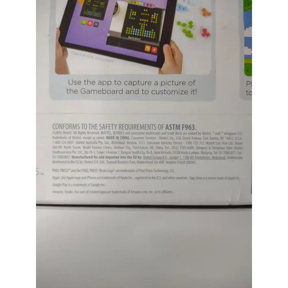 Mattel Bloxels Build Your Own Video Game Complete STEM Learning Coding *READ